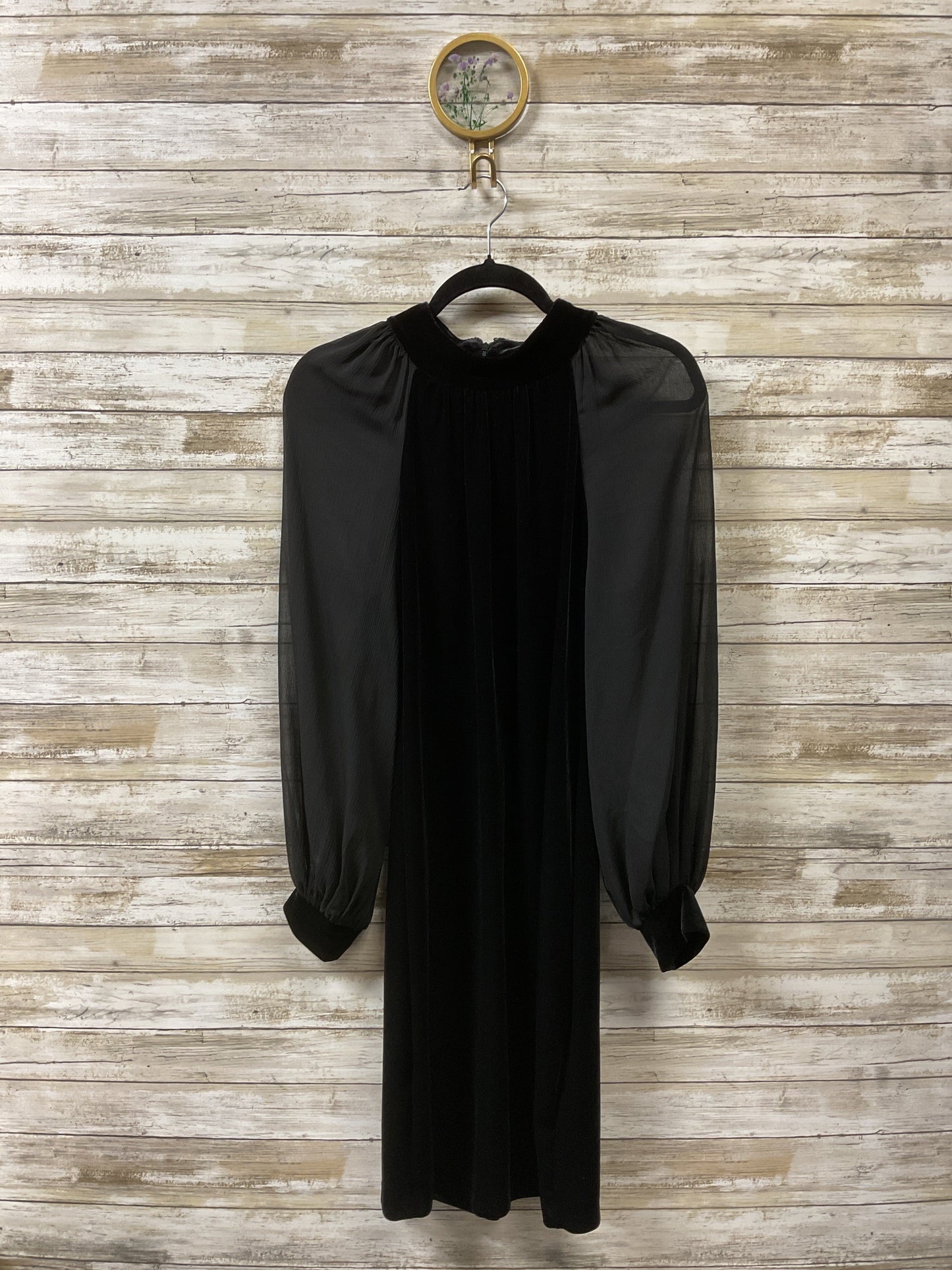 Dress Party Midi By Calvin Klein In Black, Size:10