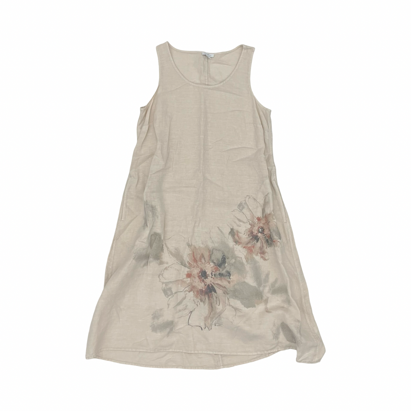 Dress Casual Midi By Pure Jill In Tan, Size:Mp
