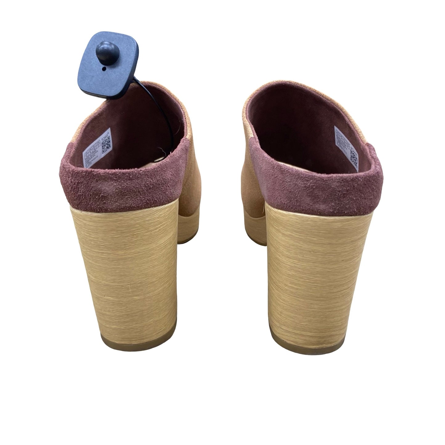 Shoes Heels Block By Toms In Brown, Size:10