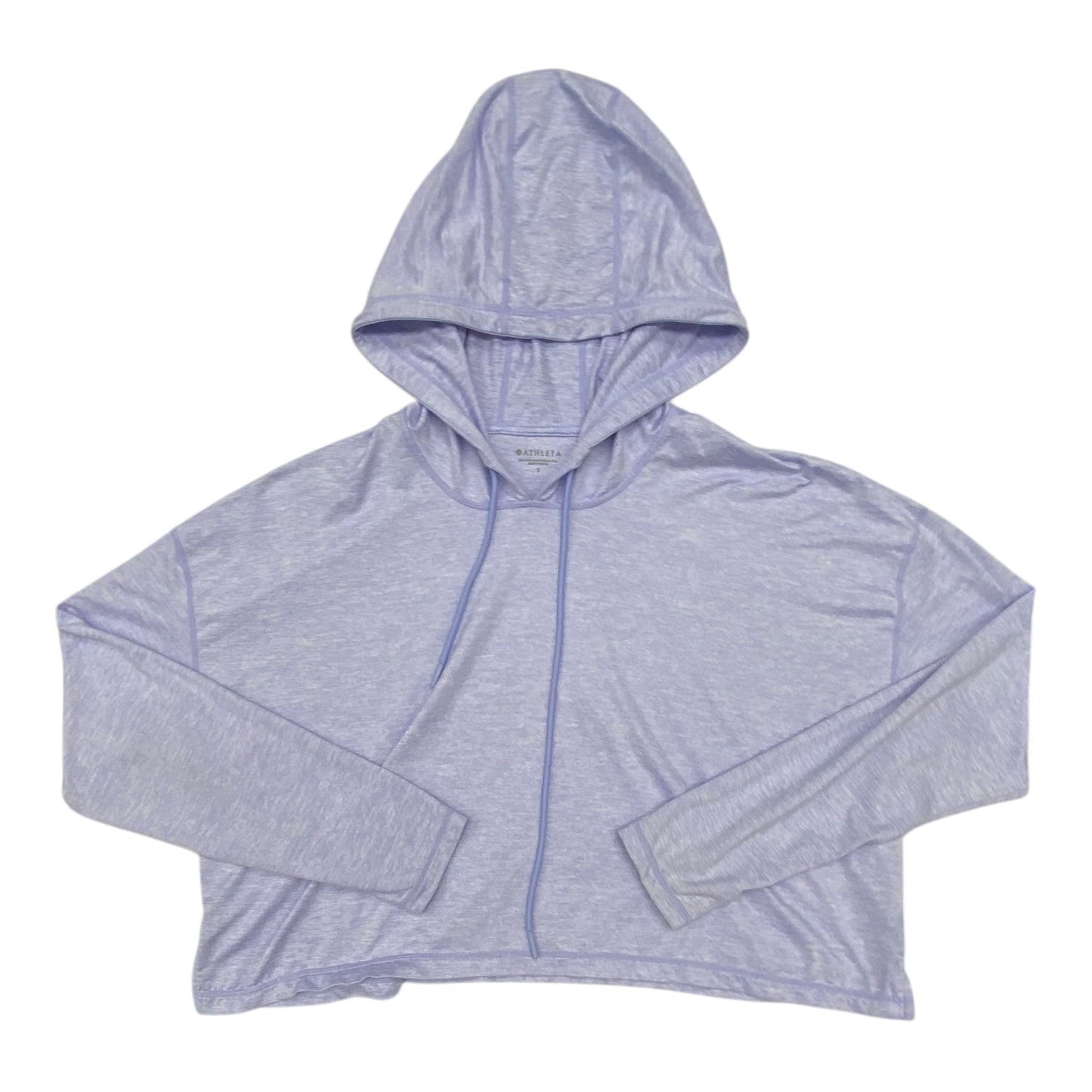 Athletic Top Ls Hoodie By Athleta In Blue, Size:S
