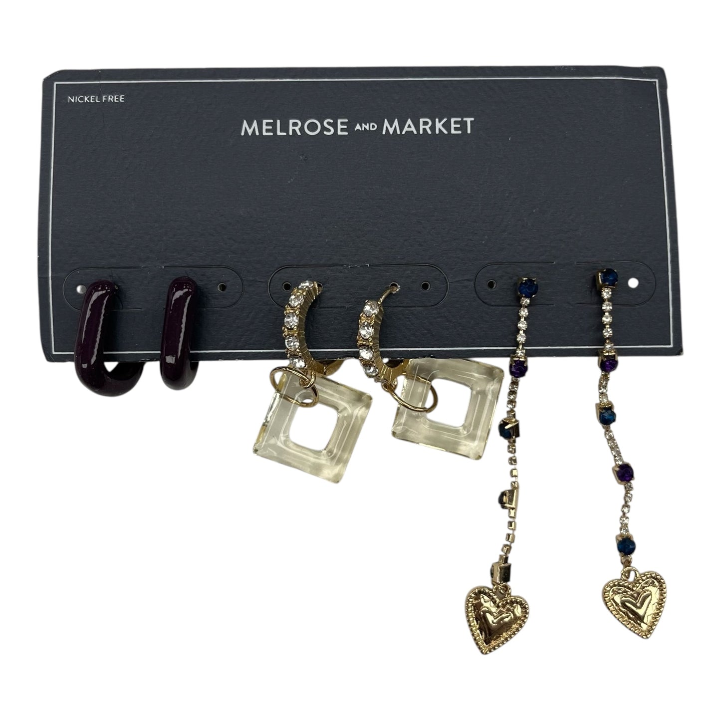 Earrings Other By Clothes Mentor In Multi, Size:03 Piece Set