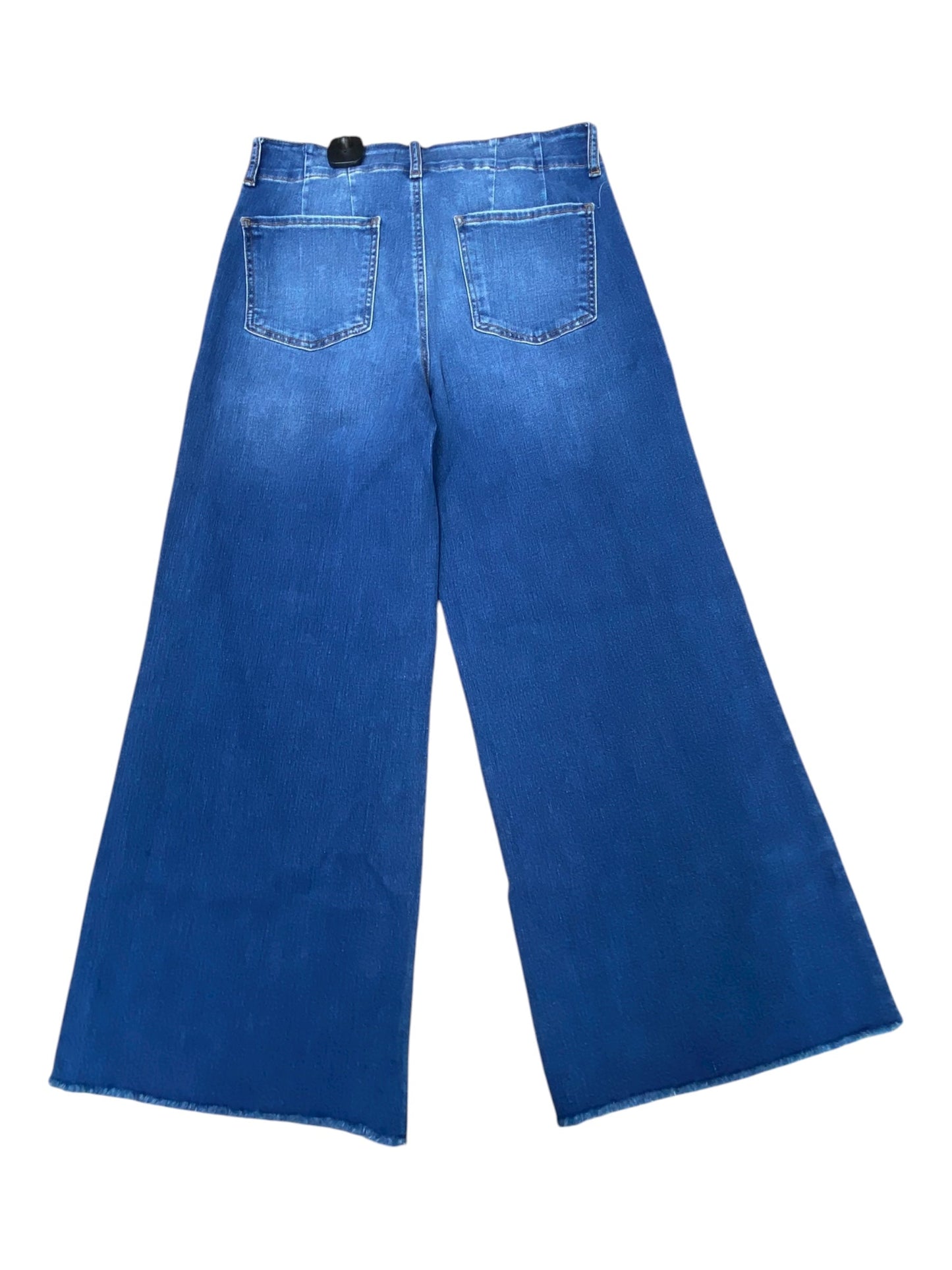 Jeans Wide Leg By Kut In Blue Denim, Size:8