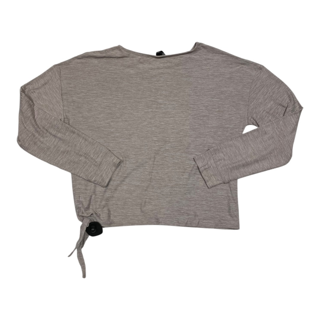 Athletic Top Ls Crewneck By Kyodan In Purple, Size:M