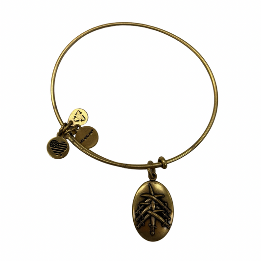Bracelet Charm By Alex And Ani In Gold