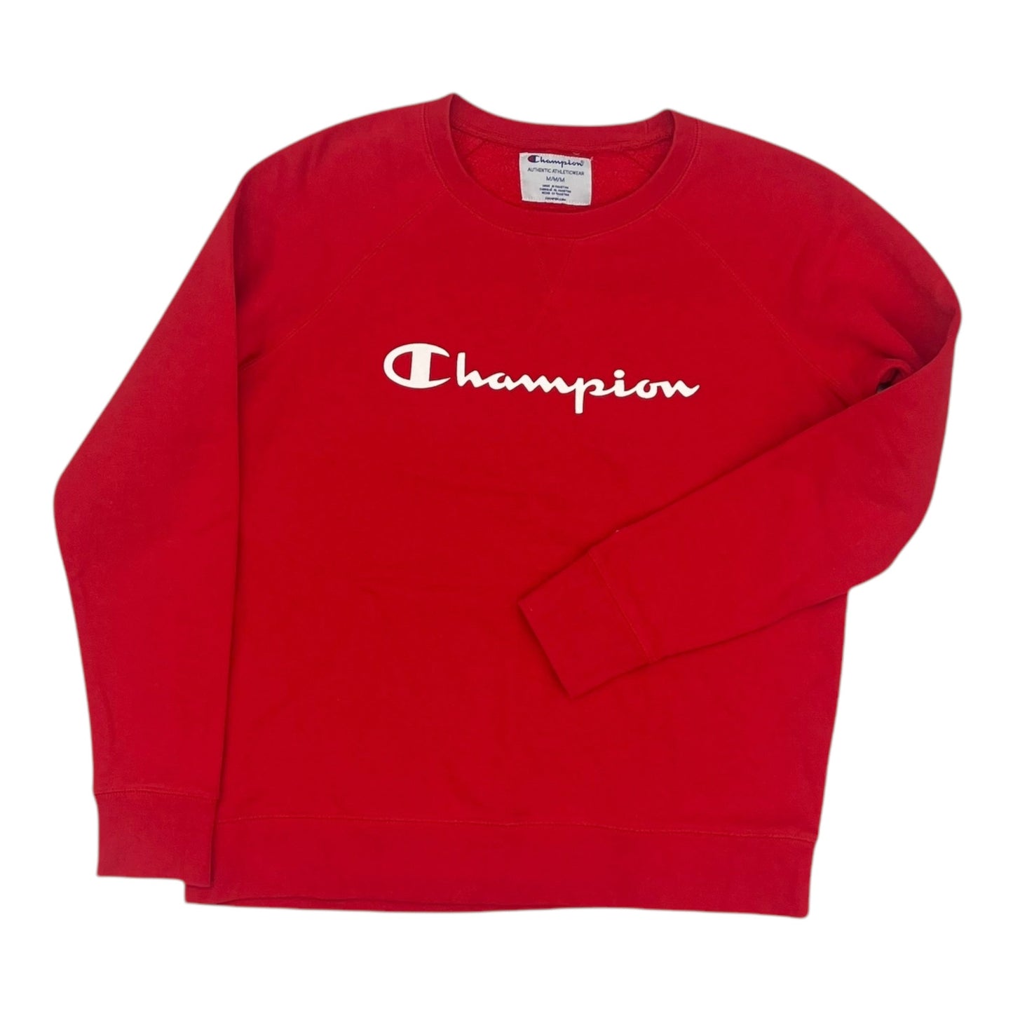 Sweatshirt Crewneck By Champion In Red, Size:M