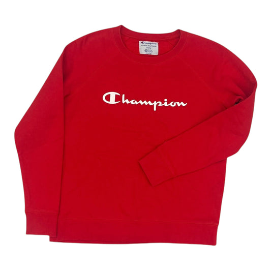 Sweatshirt Crewneck By Champion In Red, Size:M