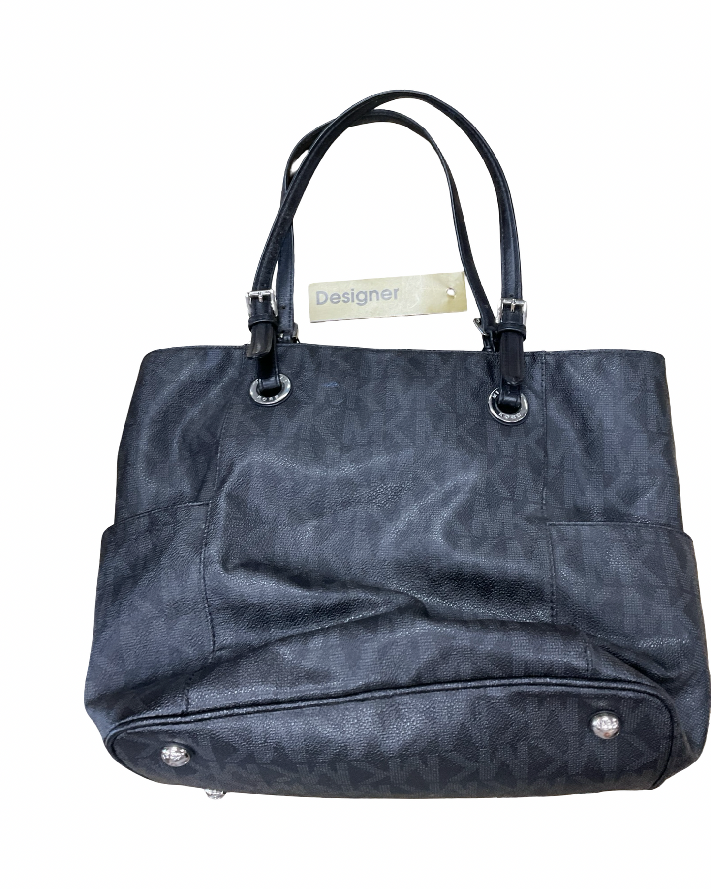 Handbag Designer By Michael Kors In Black, Size:Large