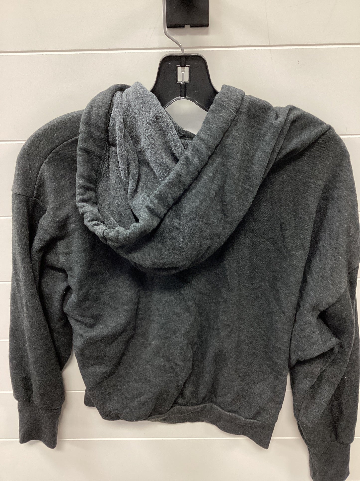 Sweatshirt Hoodie By Express In Grey, Size:S