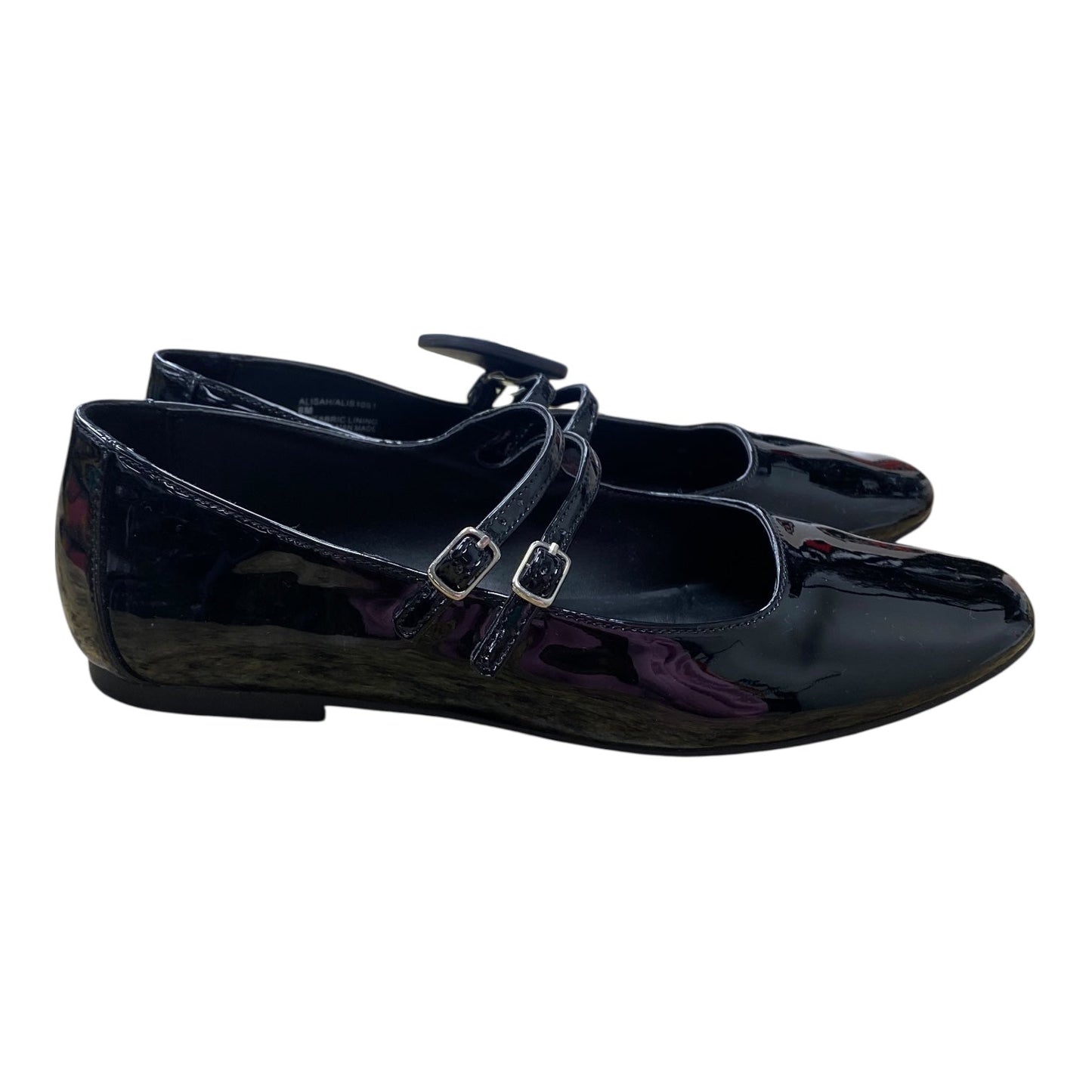 Shoes Flats By Steve Madden In Black, Size:8