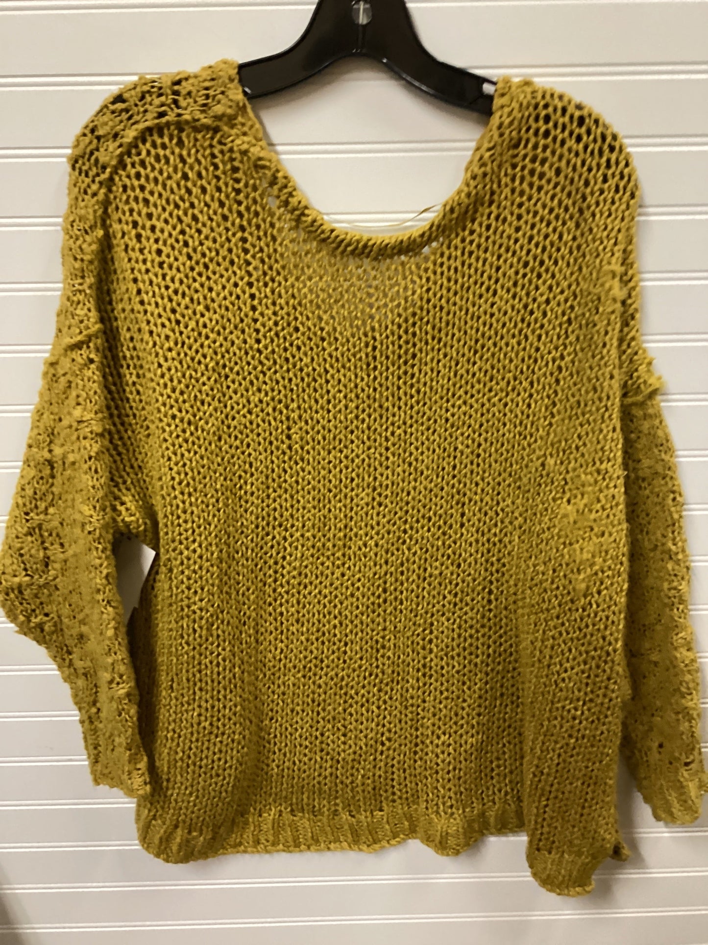 Top Ls By Free People In Yellow, Size:M