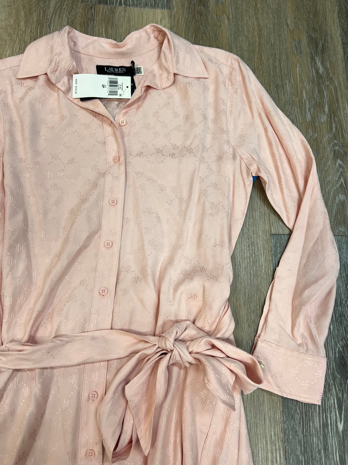 Dress Casual Maxi By Lauren By Ralph Lauren In Coral, Size: 2p