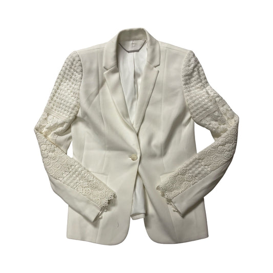 Blazer By Elie Tahari In White, Size:4