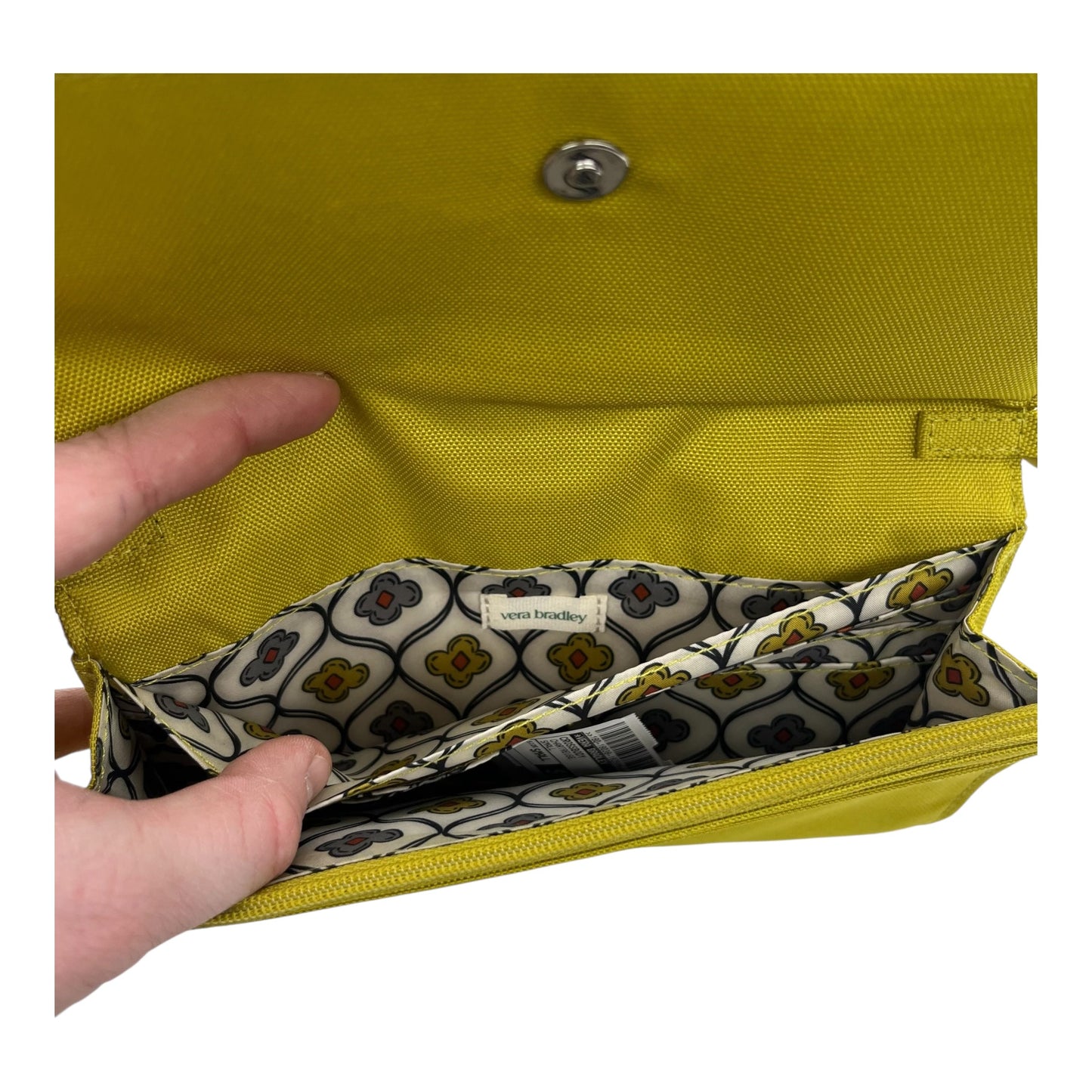 Crossbody By Vera Bradley In Chartreuse, Size:Small