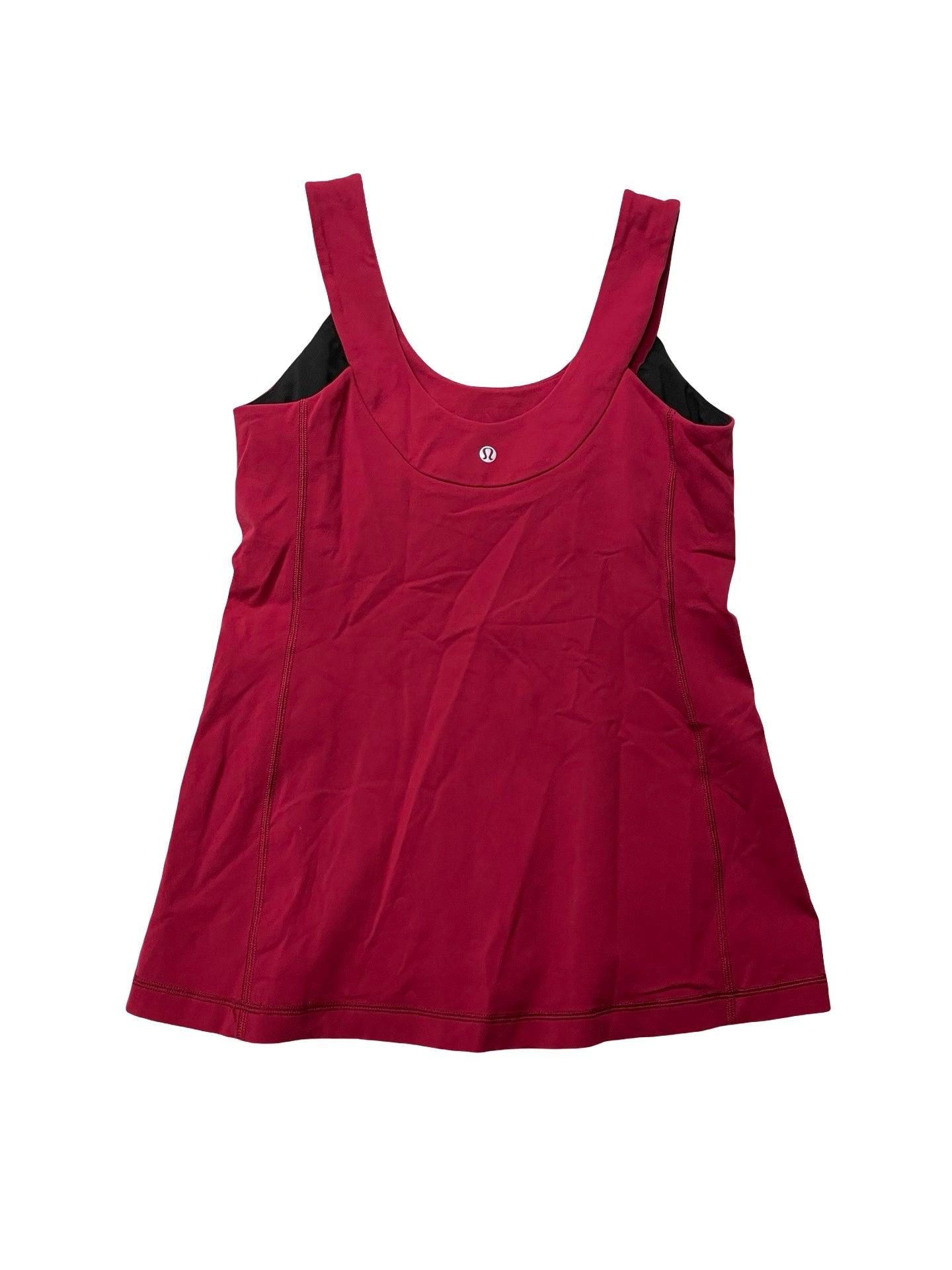 Athletic Tank Top By Lululemon In Pink, Size:10