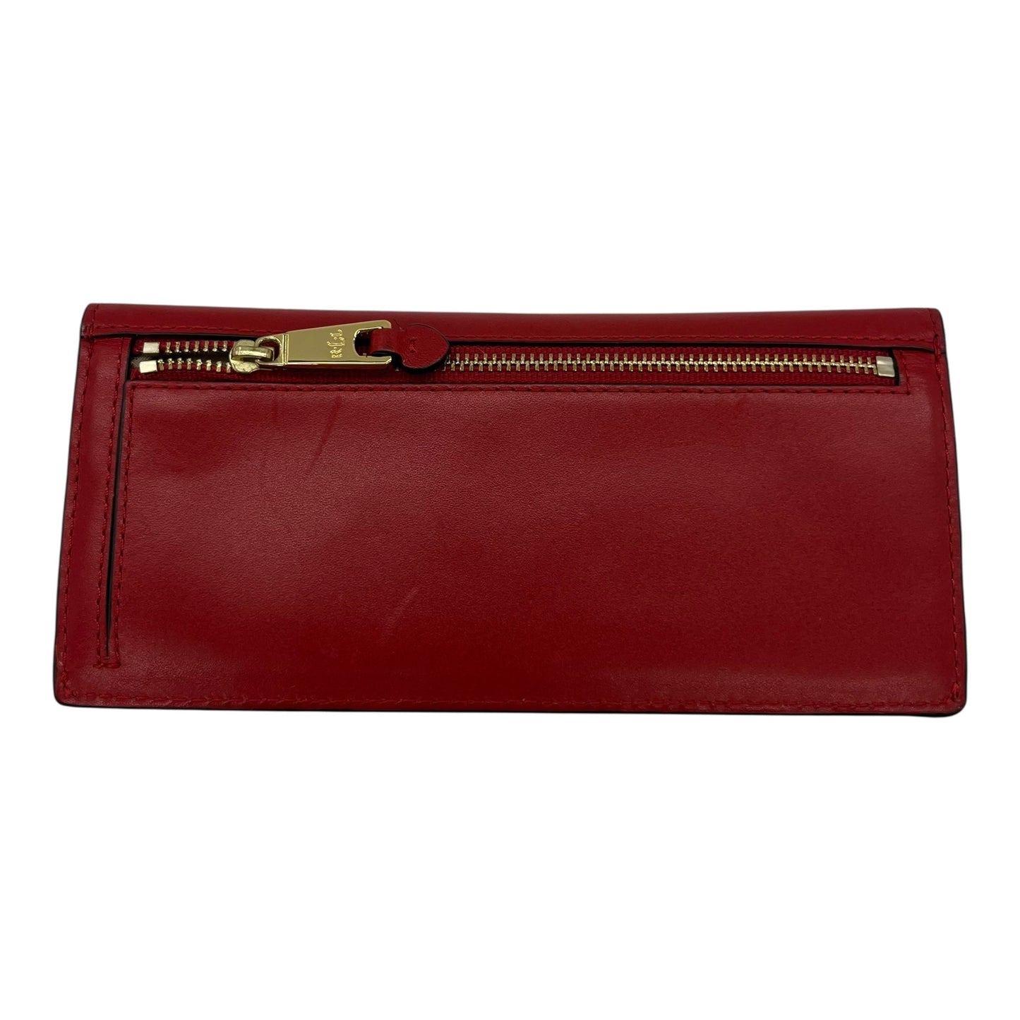 Wallet By Ralph Lauren In Red, Size:Medium