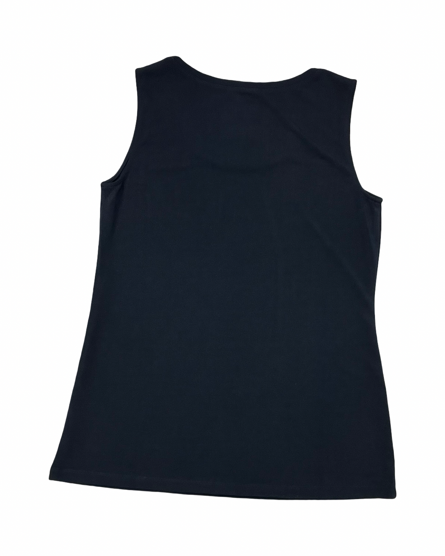 Top Sleeveless Basic By Susan Graver In Black, Size:Xs