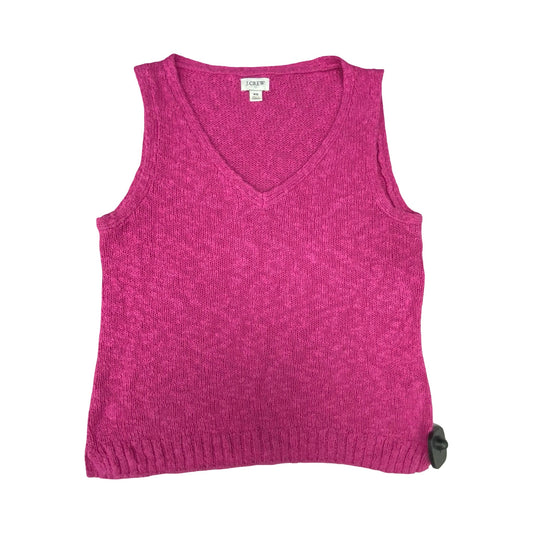 Top Sleeveless By J. Crew In Pink, Size:Xs