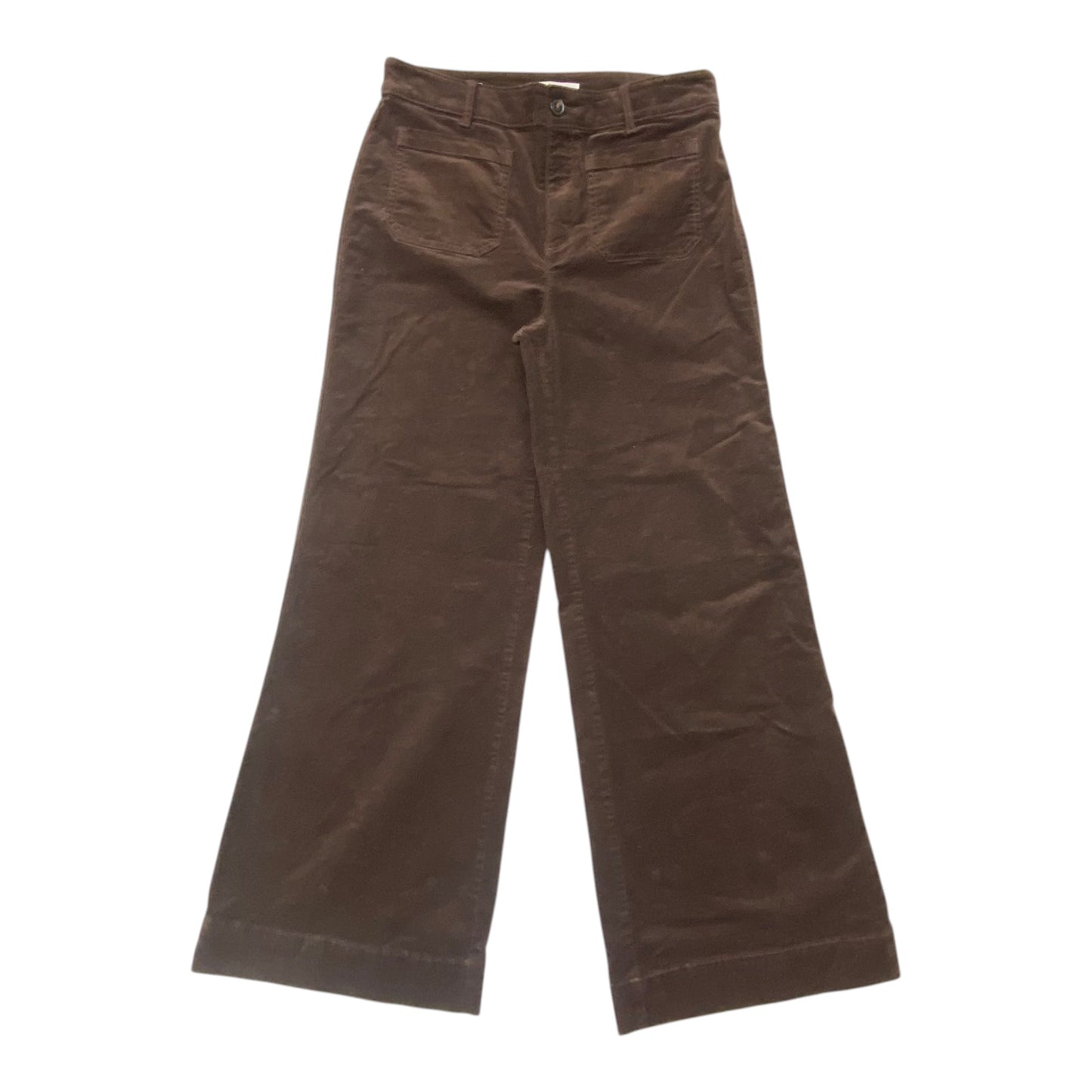 Pants Wide Leg By Loft In Brown, Size:8