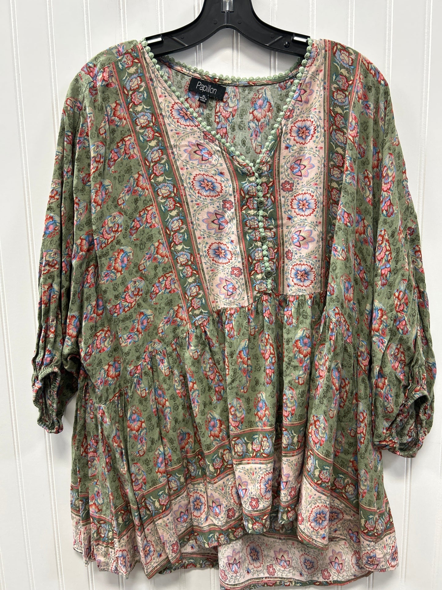 Top Ss By Cmb In Green, Size:Xl