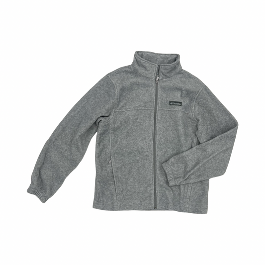 Jacket Fleece By Columbia In Grey, Size:M