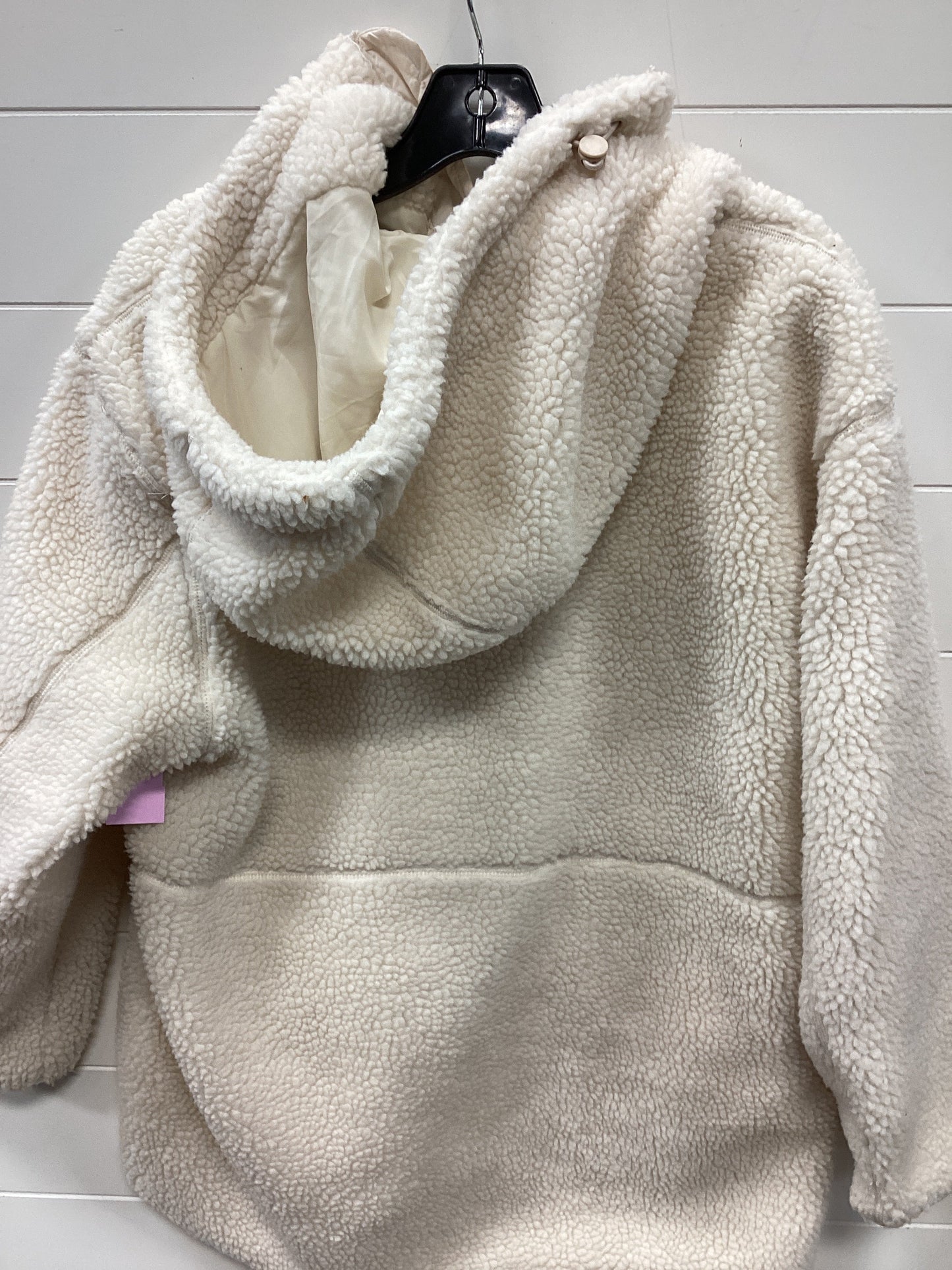 Jacket Fleece By H&M In Cream, Size:S
