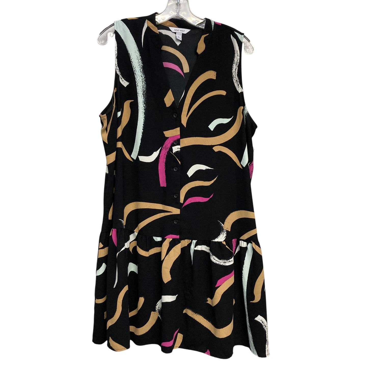 Dress Casual Short By Nine West In Multi, Size:Xl