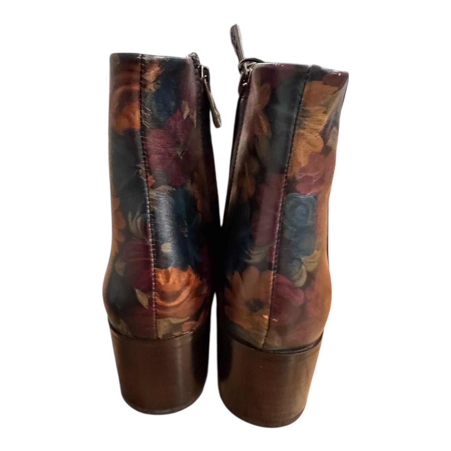 Boots Designer By Patricia Nash In Floral Print, Size:6.5
