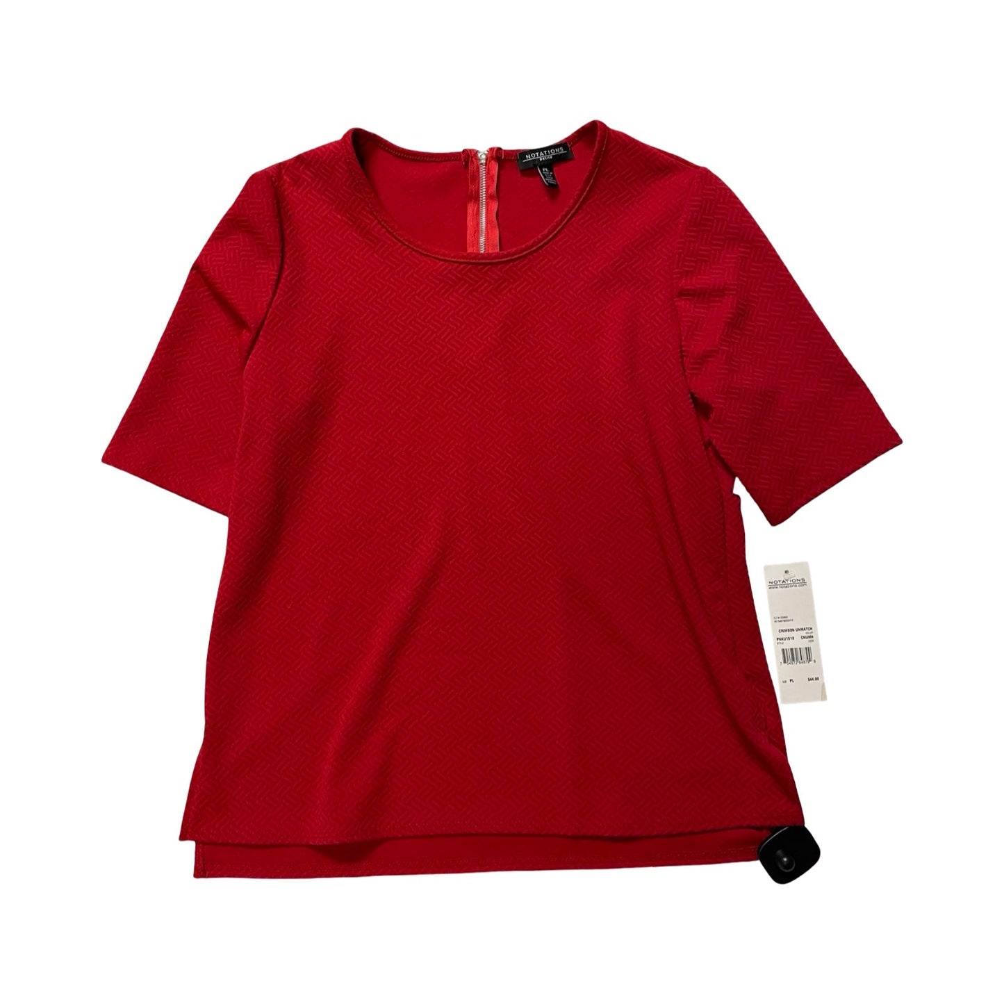 Top Ss By Notations In Red, Size:Lp