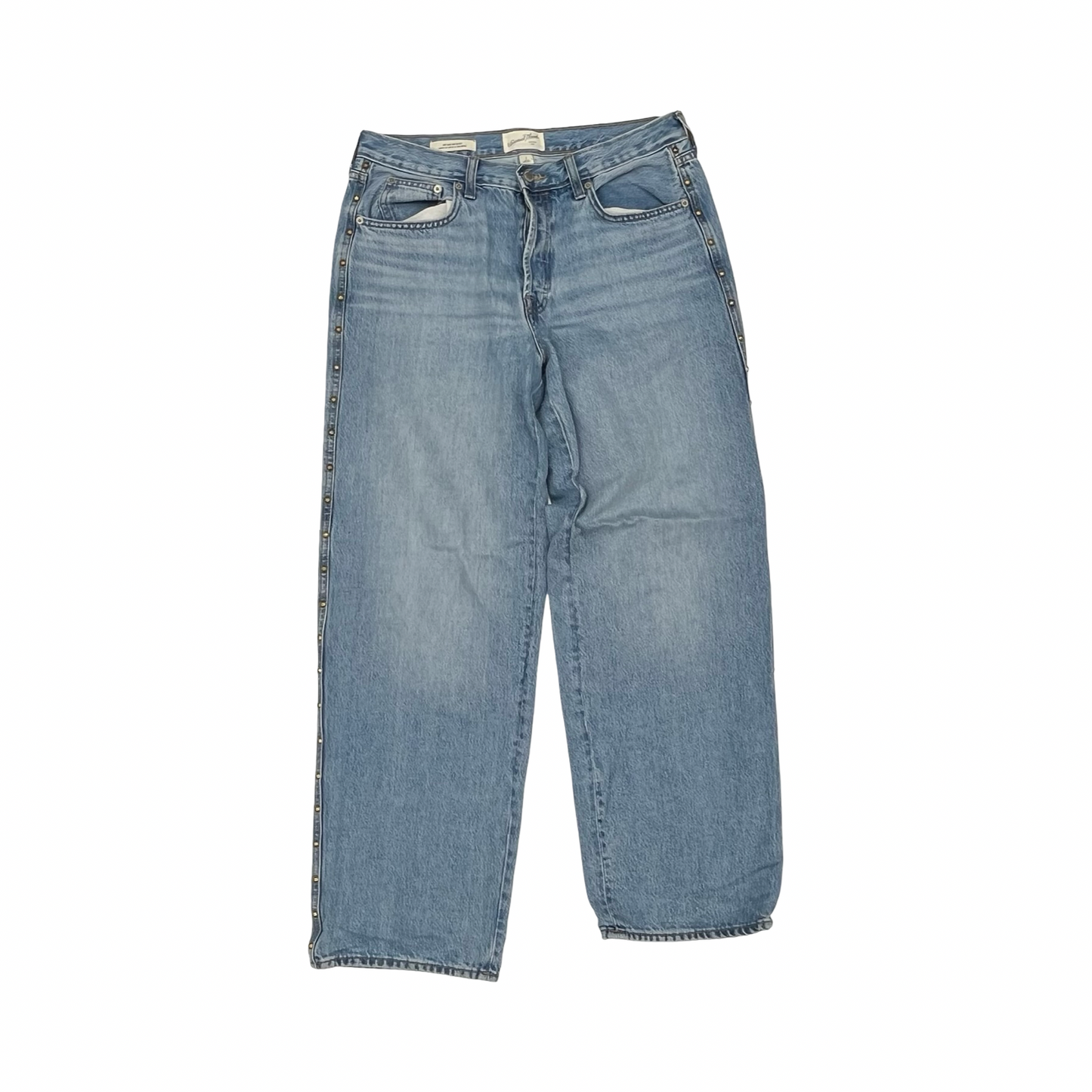 Jeans Straight By Universal Thread In Blue Denim, Size:8