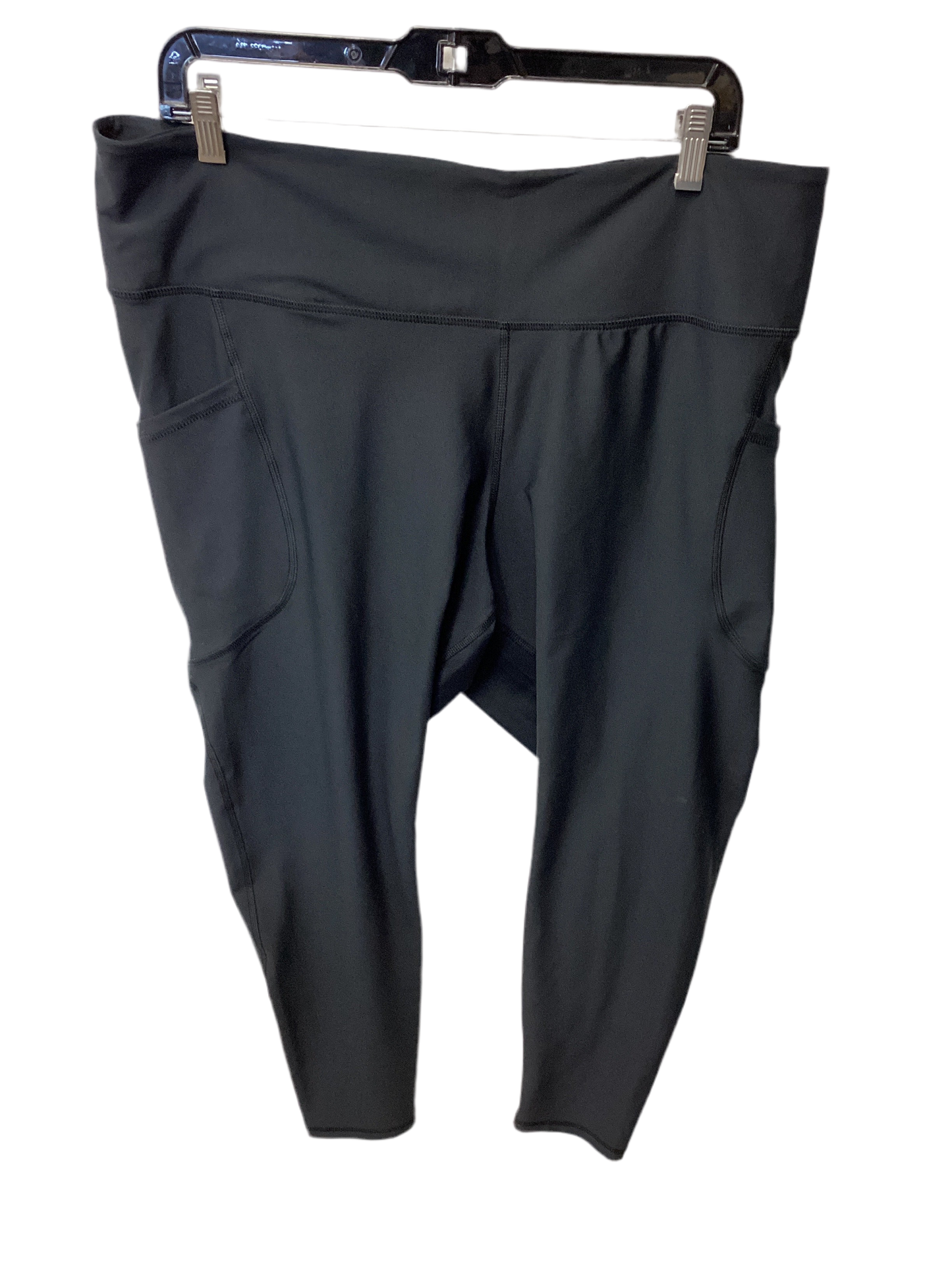 Athletic Leggings By Old Navy In Black, Size:1X