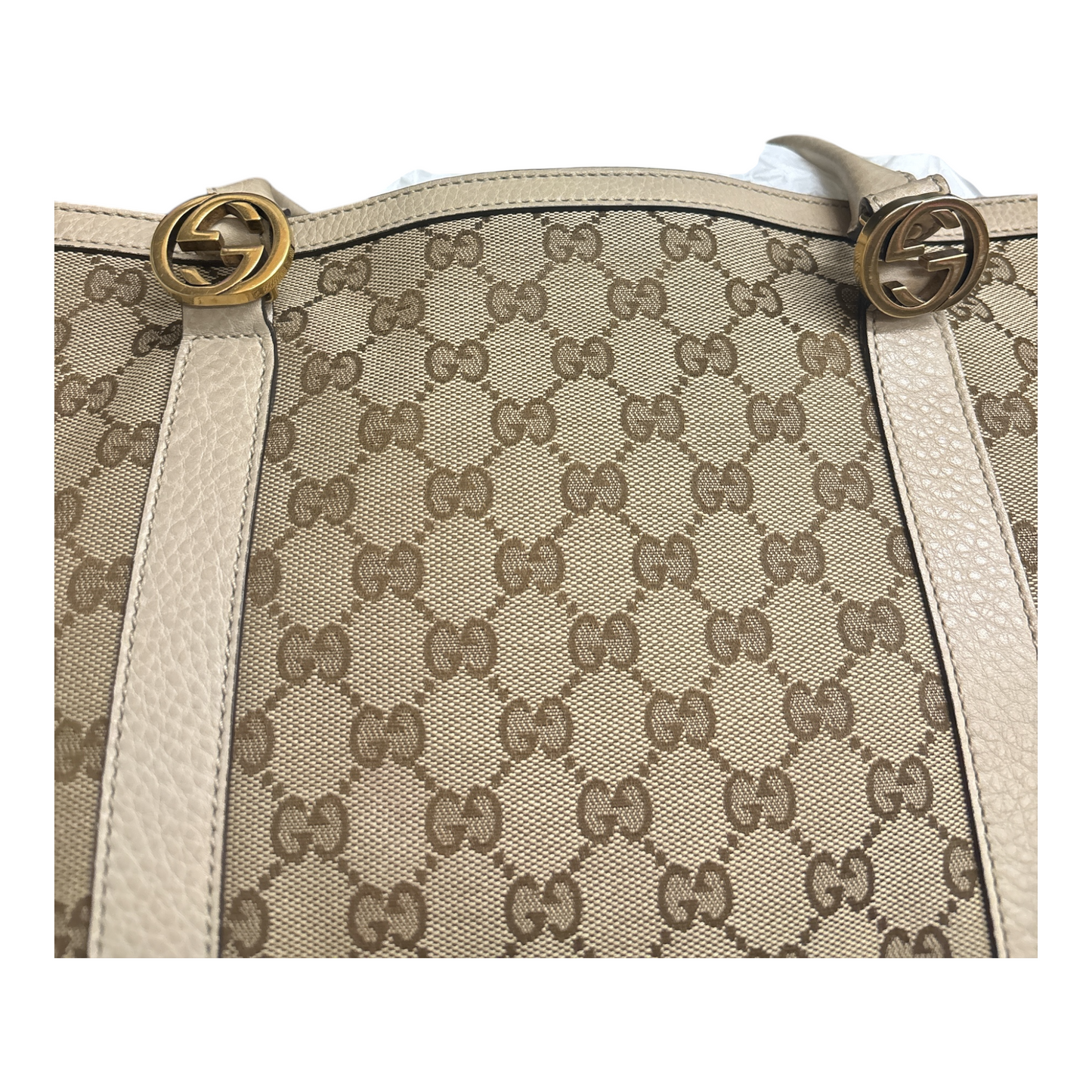 Handbag Luxury Designer By Gucci, Size: Large