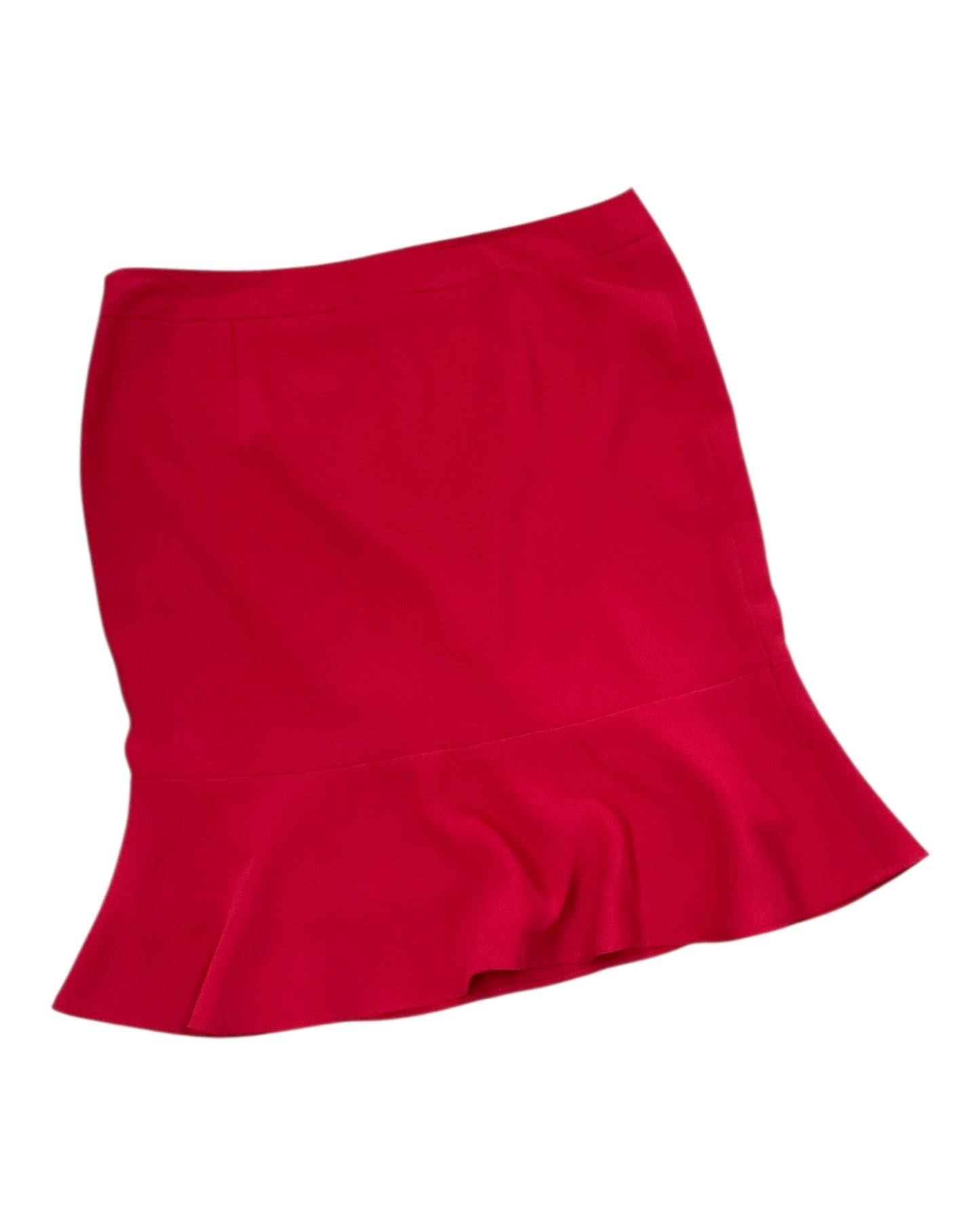 Skirt Midi By Liz Claiborne In Red, Size:S
