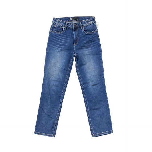 Jeans Straight By Kut In Blue Denim, Size:2