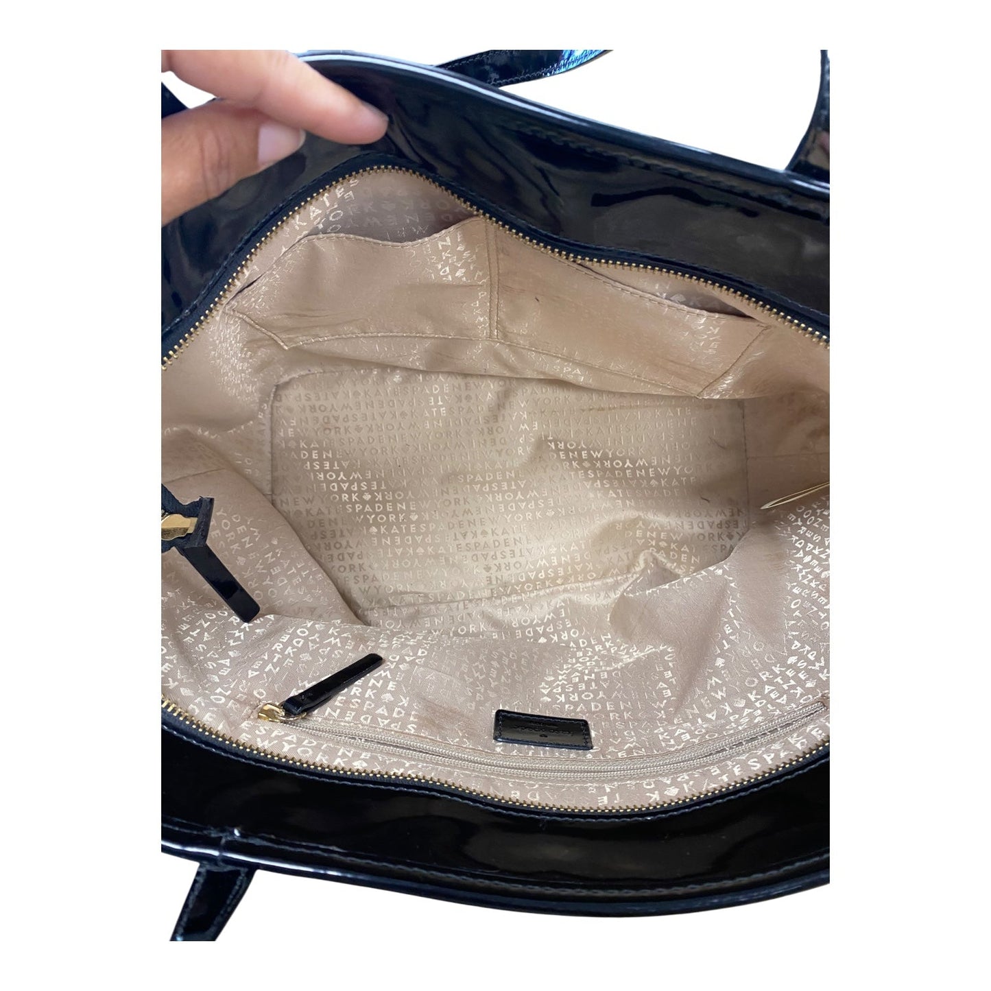 Handbag Designer By Kate Spade In Black, Size:Medium as is!!