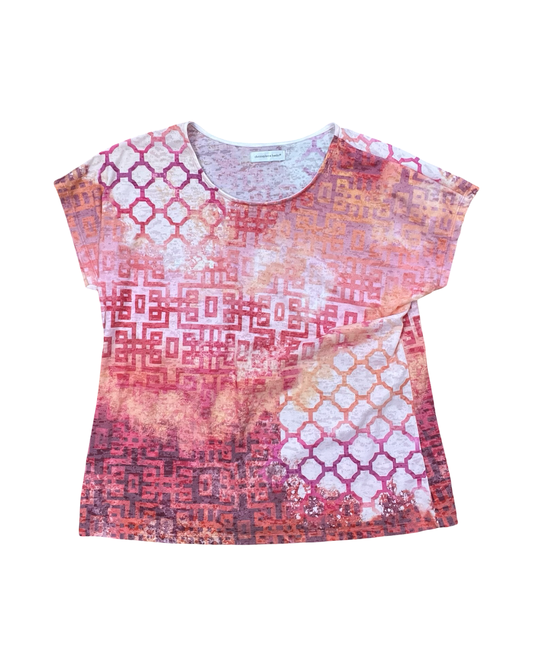 Top Ss By Christopher And Banks In Pink, Size:Xl