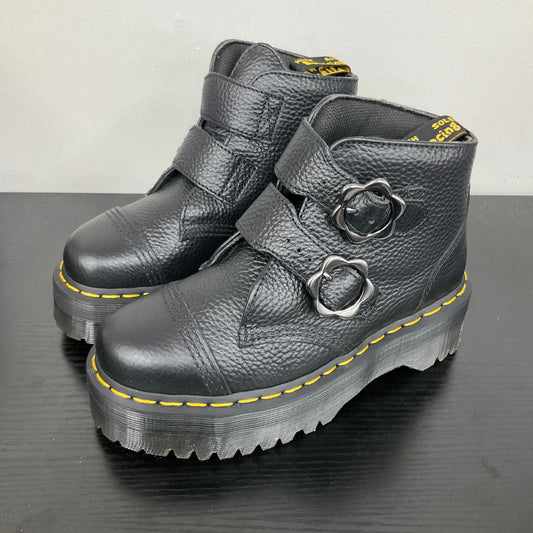 BOOTS COMBAT by DR MARTENS In BLACK, Size: 6