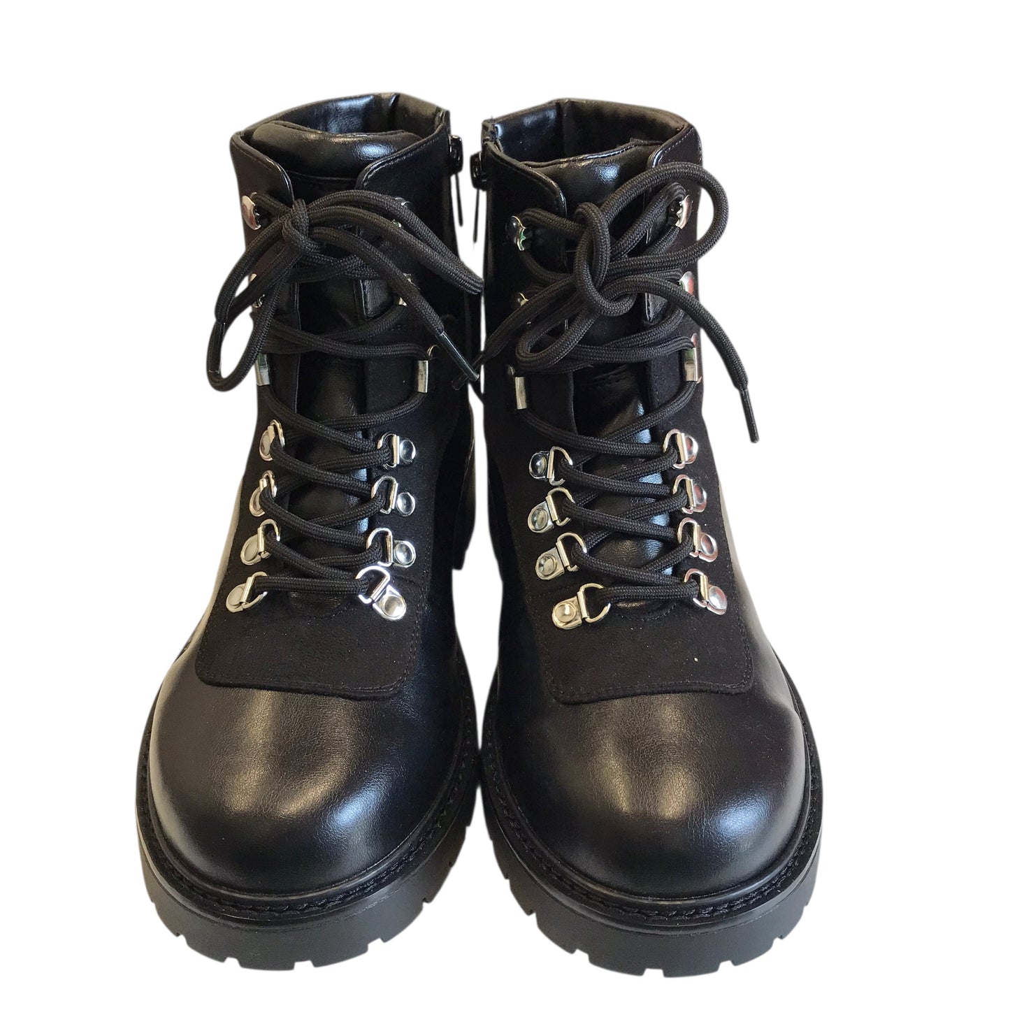 Boots Combat By Torrid In Black, Size:9.5