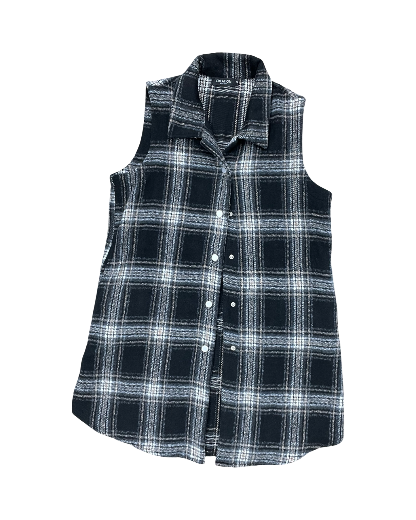 Vest Other By Creation In Black & Tan, Size:S