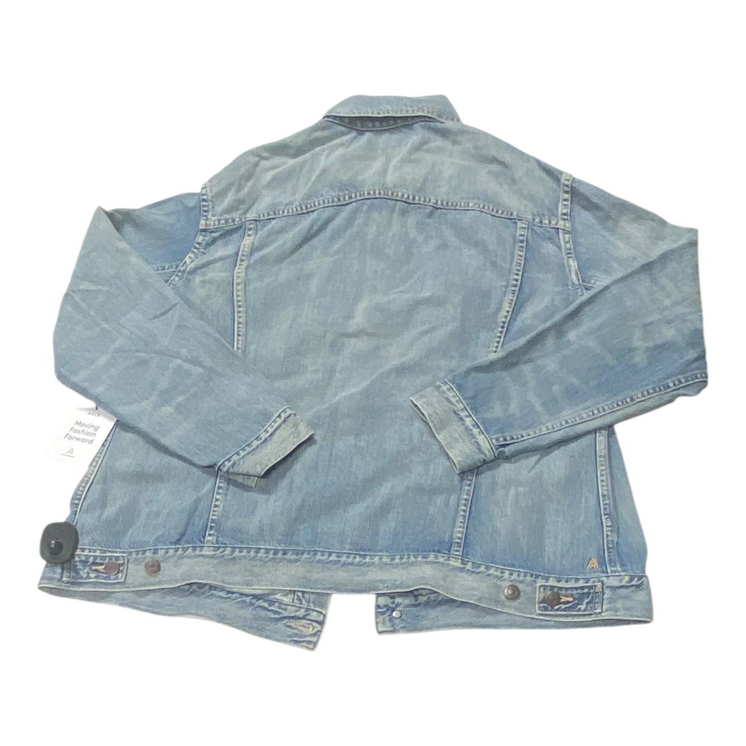 Jacket Denim By Able In Blue, Size:1X