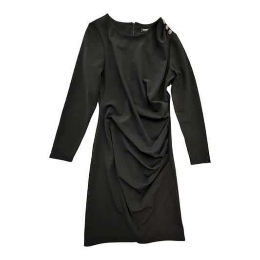 Dress Casual Midi By Express In Black, Size:M