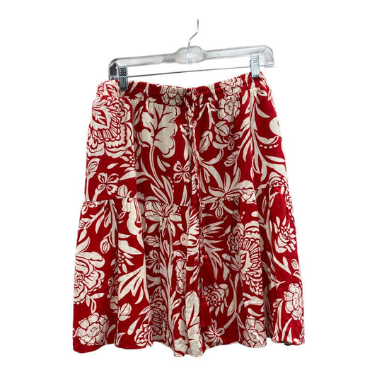 Skirt Mini & Short By Knox Rose In Red & White, Size:16