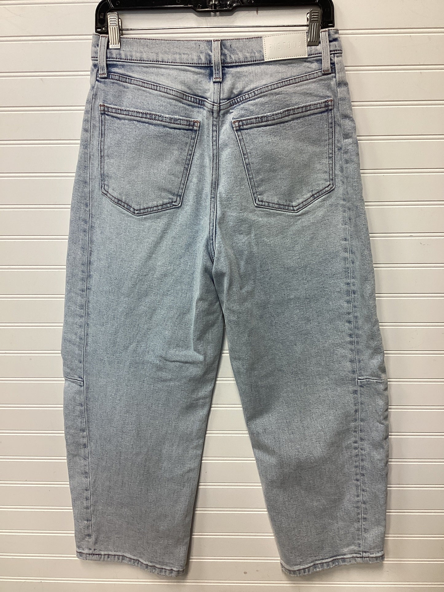 Jeans Wide Leg By Pistola In Blue Denim, Size:6
