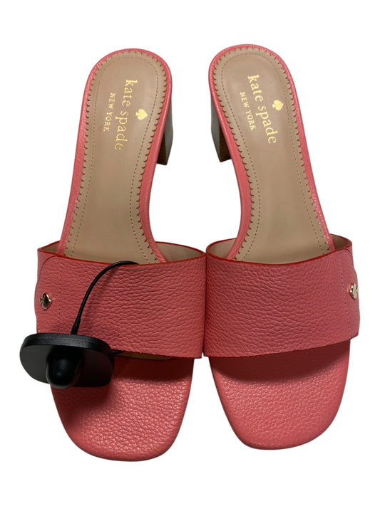 Sandals Designer By Kate Spade In Pink, Size:6.5