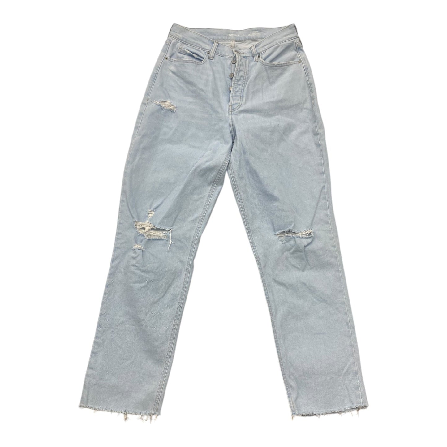 Jeans Straight By Old Navy In Blue Denim, Size:12L