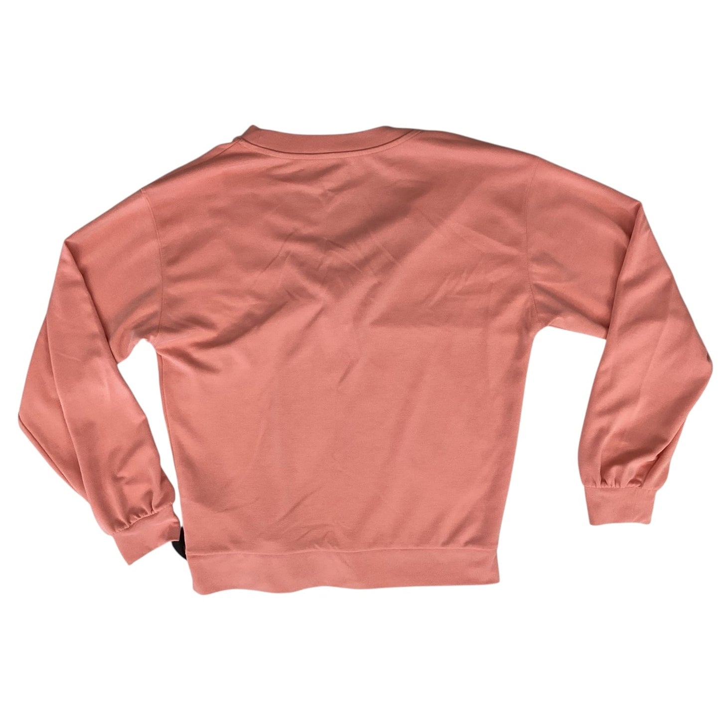 Athletic Top Ls Crewneck By Athleta In Peach, Size:M