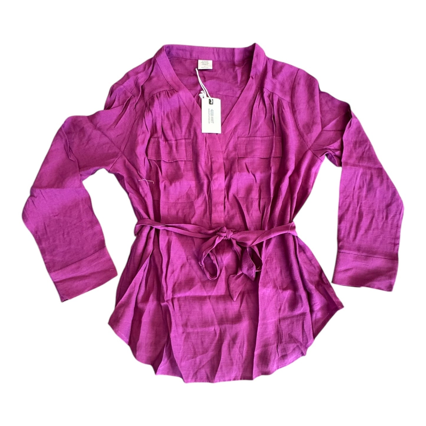 Top Ls By GOOD HART In Purple, Size:L