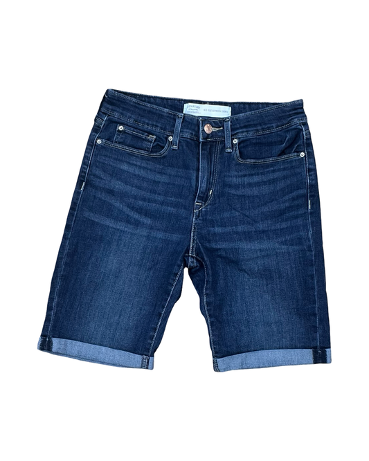 Shorts By Levis In Blue Denim, Size:4