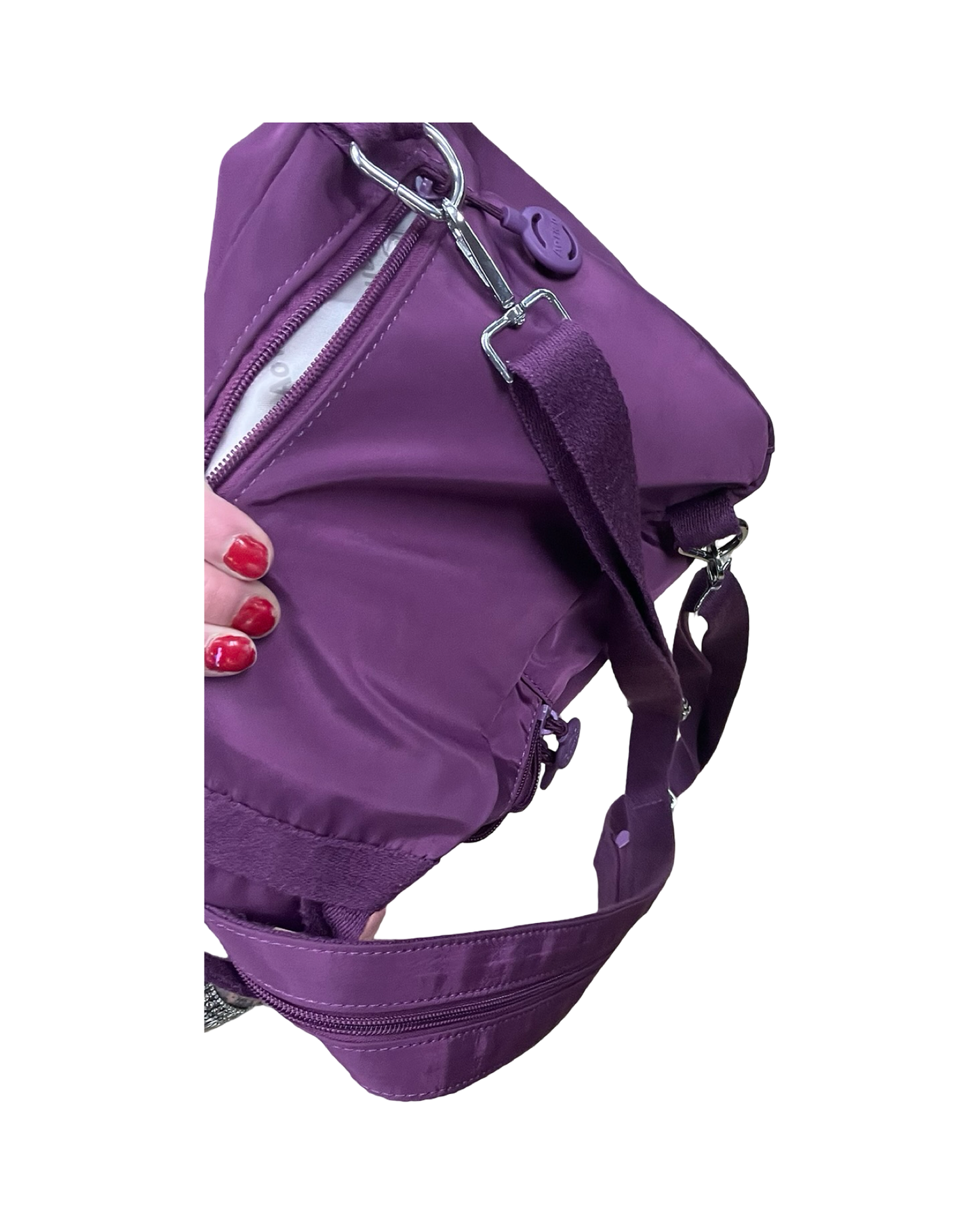 Backpack By Clothes Mentor In Purple, Size:Medium