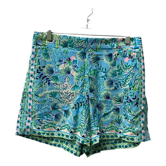 Shortalls Designer By Lilly Pulitzer In Blue, Size:M