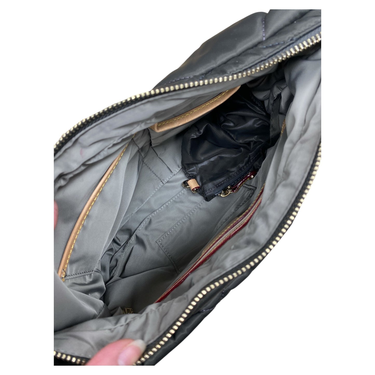 Handbag Designer By Mz Wallace In Taupe, Size:Medium